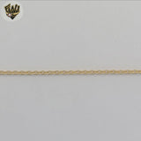 (mfin-Roll-7) Gold Filled Findings - Tiny Rolo Link Rolls - BGF