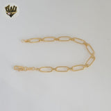 (1-0411-1) Laminado de oro - Brazalete con clip de papel de 2 mm - BGF