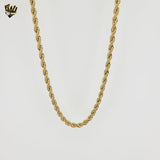 (4-3215) Stainless Steel - 4.5mm Rope Link Chain.