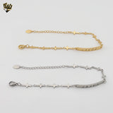 (4-4136) Stainless Steel - 5m Religious Link Bracelet.