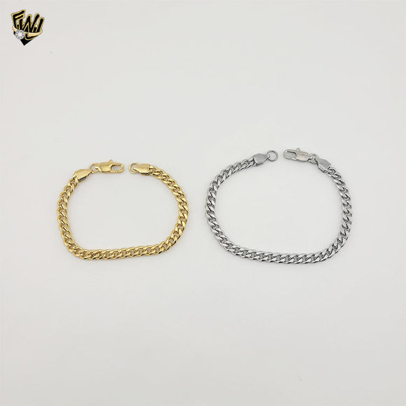 (4-4251) Stainless Steel - 5mm Curb Link Bracelet
