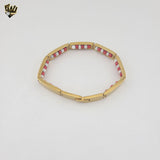 (4-4003) Stainless Steel - 7.5mm Chango Bracelet - 8"