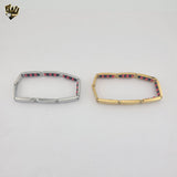 (4-4002) Stainless Steel - 7.5mm Elegua Bracelet - 8"