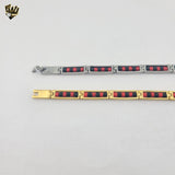 (4-4059-1) Stainless Steel - 8mm Eleggua Bracelet - 8"