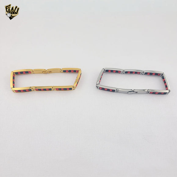 (4-4059-1) Stainless Steel - 8mm Eleggua Bracelet - 8