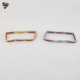 (4-4059-1) Stainless Steel - 8mm Eleggua Bracelet - 8"