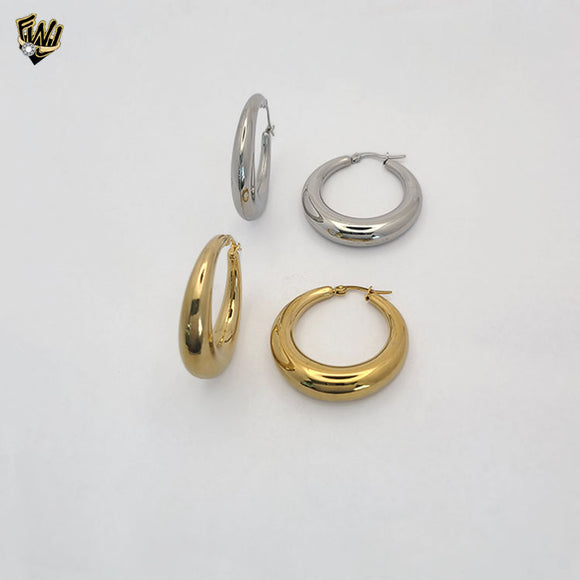 (4-2210) Stainless Steel -Chunky Hoops.
