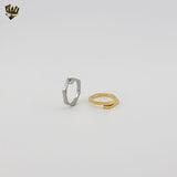 (4-0011) Stainless Steel - Dainty Geometric Ring.