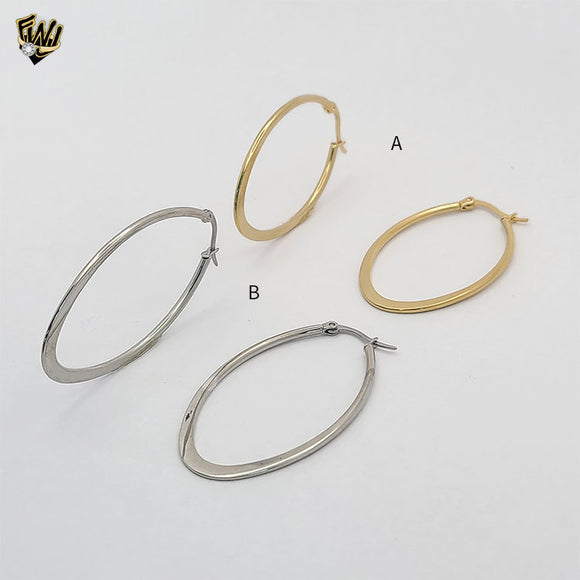 (4-2122) Stainless Steel - Plain Hoops.