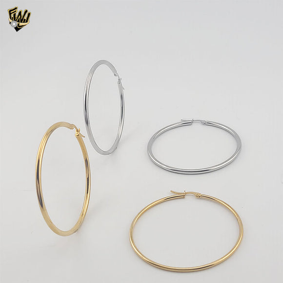 (4-2187) Stainless Steel - Plain Hoops.