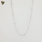 (4-3260-S) Stainless Steel - Snake Balls Chain.