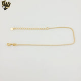 (1-0512) Gold Laminate - 1mm Tennis Bracelet - BGF
