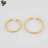 (1-4063) Gold Laminate - 4mm Open Bangles - BGO