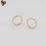 (1-3093-1) Anillo de eslabones marineros laminados en oro - BGF