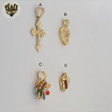 (1-2248) Gold Laminate Pendants - BGF