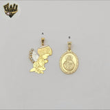 (1-2262) Gold Laminate Religious Pendants - BGF