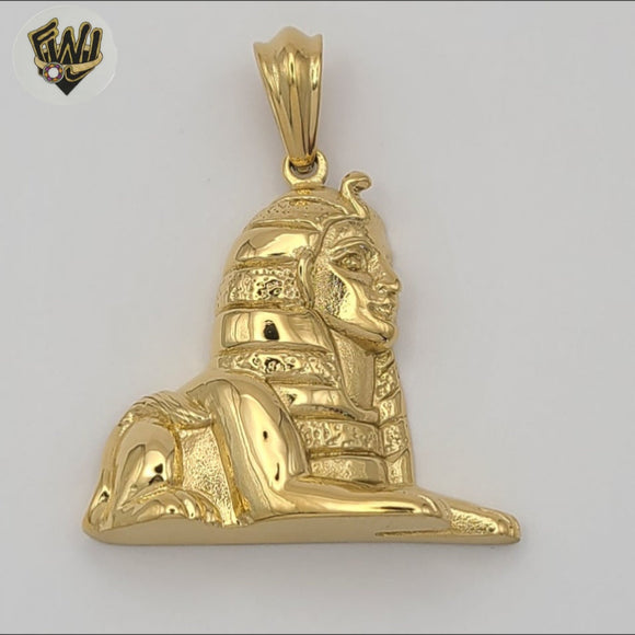 (4-2066) Stainless Steel - Sphinx Pendant.