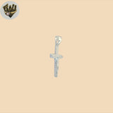 (2-1038) Plata de Ley 925 - Colgantes Cruces.