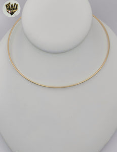(1-6292) Laminado Oro - Collar Rígido - BGO
