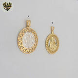 (1-2307) Colgantes Laminado Oro - BGF