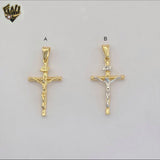 (1-2433) Laminado Oro - Colgantes Mariposas - BGF
