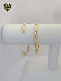 (1-4078-3) Gold Laminate - 3.5mm Twisted Bangles - BGF