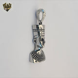 (4-2048) Stainless Steel - Nefertiti Pendant.