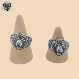 (2-5007-1) Plata de Ley 925 - Anillo Estrella Zircon