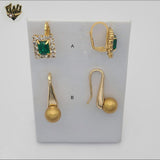 (1-1179) Laminado Oro - Pendientes - BGF