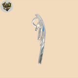 (2-1449) 925 Sterling Silver - Opal Tropical Palm Pendant.