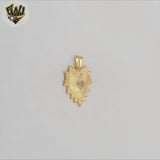 (1-2398) Gold Laminate - Heart Pendant - BGF