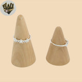 (2-5018-6) 925 Sterling Silver - Flowers Ring