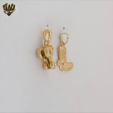 (1-2111) Gold Laminate - Cowboy Pendants - BGF