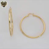 (1-2945)Gold Laminate - Plain Hoops - BGF