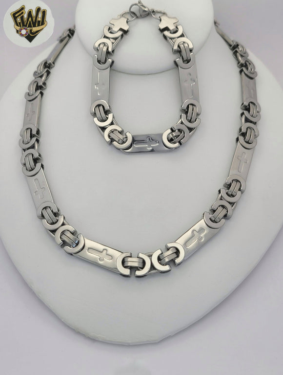 (4-7126-1) Stainless Steel - Alternative Link Set - 23.5