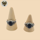 (2-5267) 925 Sterling Silver - Onyx Ring for Men