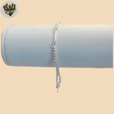 (2-0446) 925 Sterling Silver - 2.5mm Balls Bracelet.