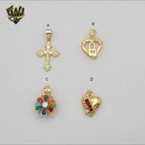 (1-2248) Gold Laminate Pendants - BGF
