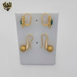 (1-1179) Laminado Oro - Pendientes - BGF