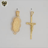 (1-2267-2) Gold Laminate - Religious Pendants - BGF