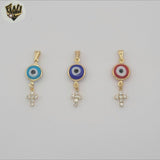 (1-2231) Gold Laminate Pendants - BGF