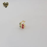 (1-2512) Gold Laminate - Cherry Small Cuff - BGO