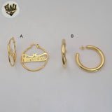 (1-2942-1) Gold Laminate - Hoops - BGO