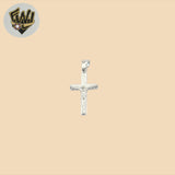 (2-1038) Plata de Ley 925 - Colgantes Cruces.