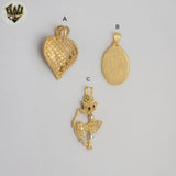 (1-2290) Colgantes Laminado Oro - BGF