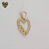 (1-2432) Laminado Oro - Colgantes - BGF