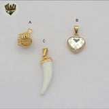 (1-2199) Gold Laminate Pendants - BGF