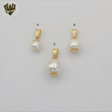 (1-2340) Gold Laminate - Beads Pendants - BGF