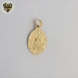 (1-2441-1) Gold Laminate - Our Lady of Charity Pendants - BGF