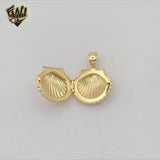 (1-2326-2) Gold Laminate Shell Pendant - BGF